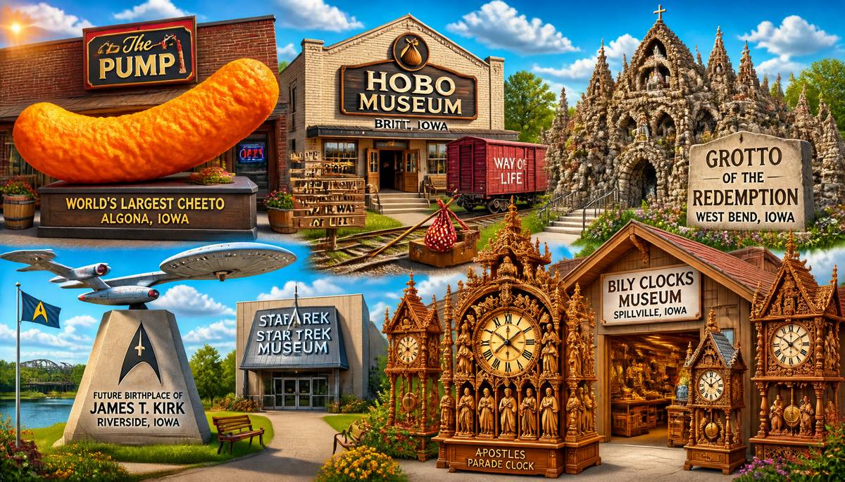 Iowas Eccentric Extravaganzas: 5 Hidden Gems for the Curiously Inclined