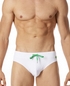 Zallaq Swim Brief - White