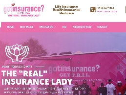 https://www.therealinsurancelady.com/ website