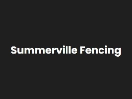 https://www.summervillefencing.com/ website