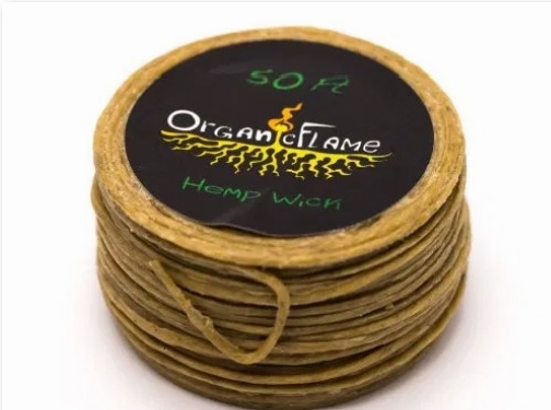 https://www.organicflame.com/hemp-wick/ website