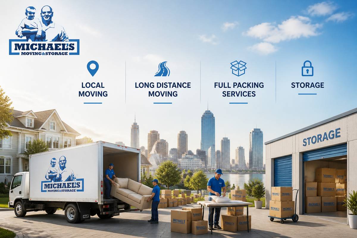 https://www.michaelsmovers.com/ website